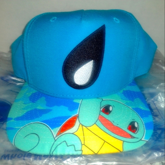 Pokemon Snap-Back Hat Nintendo. Sqirkle Cap. NWOT. - Picture 4 of 5